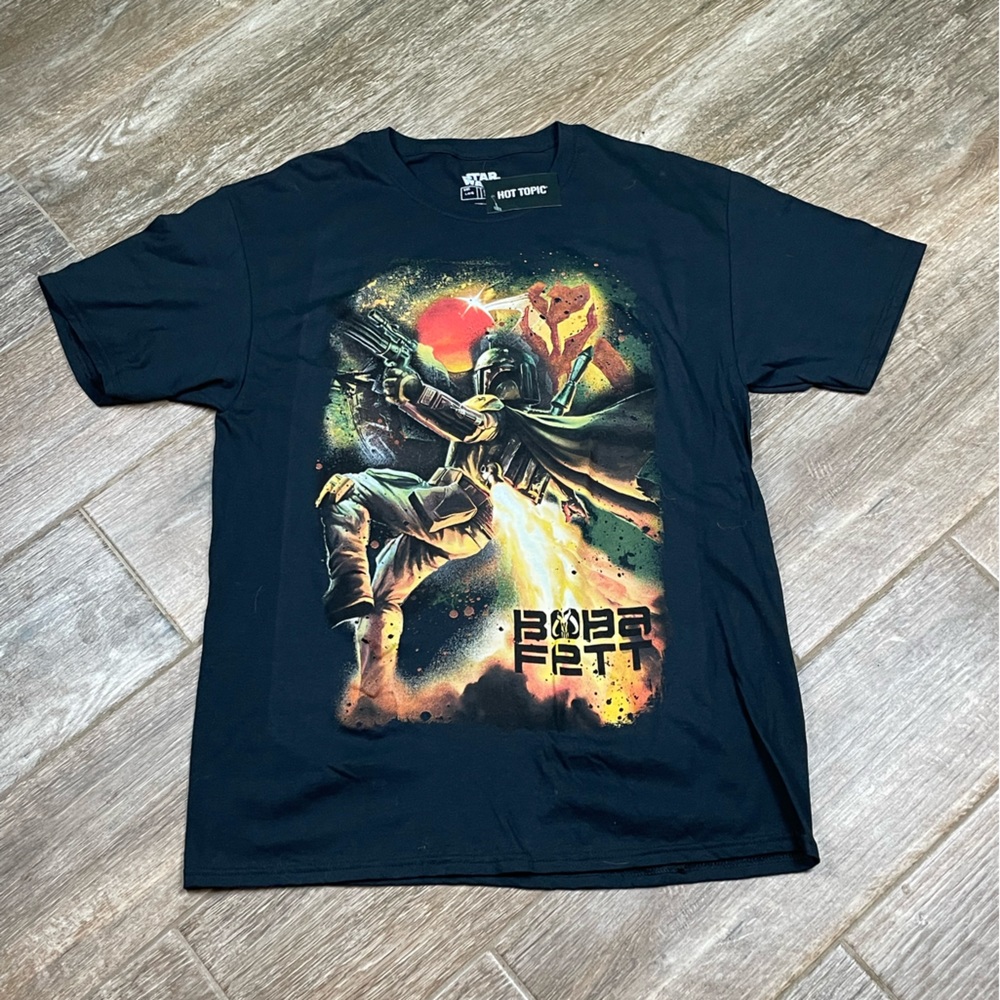 Star Wars, Hot Topic, Black T-Shirt Size Large, NWT